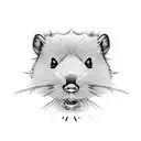 Nutria samuria  tattoo design idea