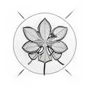 13 leaf clover tattoo design idea