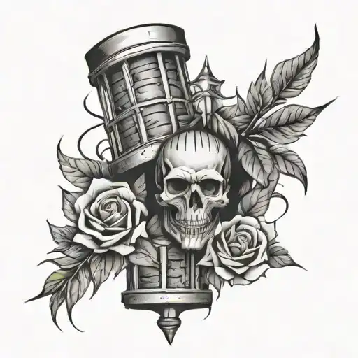 Prison tattoo design idea