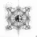 Parliament Aqua Blue tattoo design idea