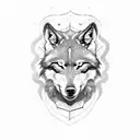 Dacian wolf  tattoo design idea