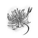 Agapanthus tattoo design idea