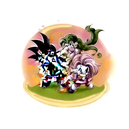 dragon ball z tattoo design idea