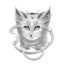 ancient mew from pokemon tattoo design idea