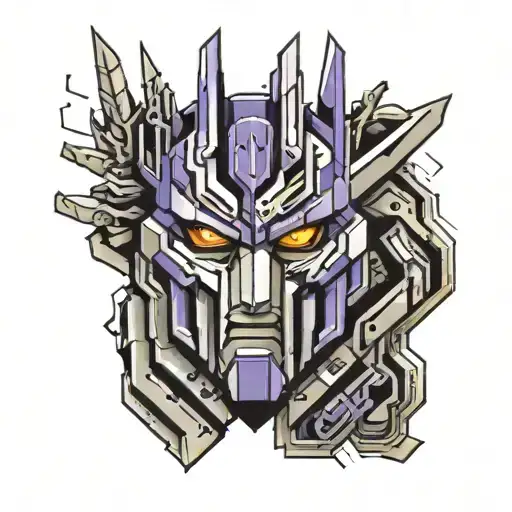 decepticon tattoo design idea
