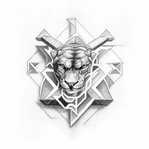 letter A with Biceps 💪 tattoo design idea