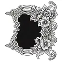 suicide death date tattoo design idea