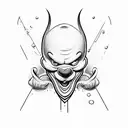 smurf tattoo design idea