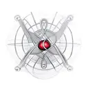 Infinity Symbol made out of a red string tattoo design idea