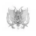 Serbia tattoo design idea