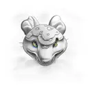 clouds with gratitude tattoo design idea