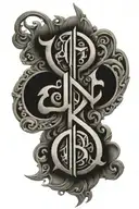 ambigram tattoo design idea