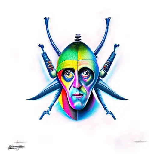 BEATLE tattoo design idea