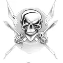 Grim Reaper with clock all ober thé arm tattoo design idea