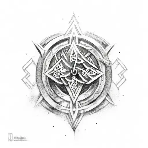 Handtatto, Norse mythology, Runes  tattoo design idea