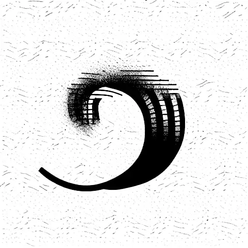 audio wave tattoo design idea