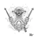 brotherhood, Mexican tattoo design idea