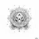 brotherhood, Mexican tattoo design idea