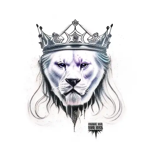create a tattoo based on these lyrics: "we are the kings and the queens of the new broken scene" tattoo design idea