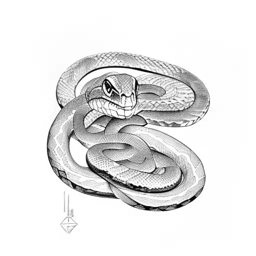 Snake 1999 tattoo design idea