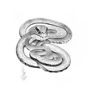 Snake 1999 tattoo design idea