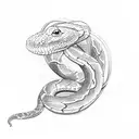 Snake 1999 tattoo design idea