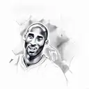 kobe bryant tattoo design idea