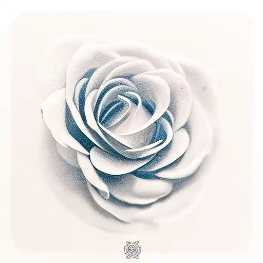 Flower tattoo design idea