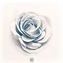 Flower tattoo design idea