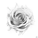 Flower tattoo design idea