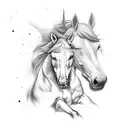 Putin on the horse tattoo design idea