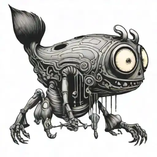Coraline tattoo design idea