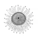Dandelion tattoo design idea