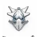 humpback whale tattoo design idea