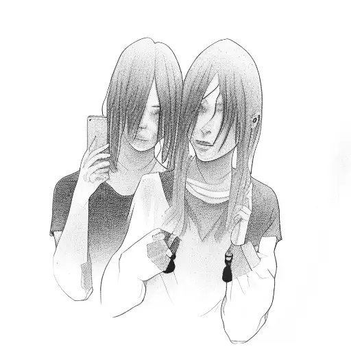 lesbian couple november tattoo design idea