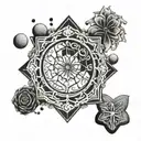 sand doller tattoo design idea