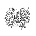 color bone tattoo represents sweet freedom happy life taking chance outside comfort zone tattoo design idea