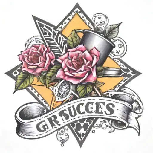 grit and sucess tattoo design idea