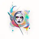 Lilith tattoo design idea