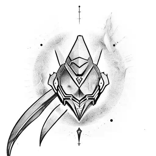 mag warframe tattoo design idea