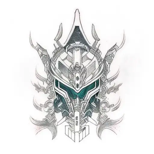 mag warframe tattoo design idea