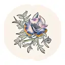 rowan tree tattoo design idea