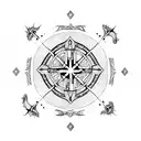 swamp  tattoo design idea