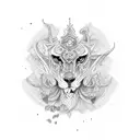 chrollo  tattoo design idea