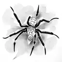 Spider tattoo design idea