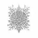 last christmas tattoo design idea