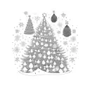 last christmas tattoo design idea