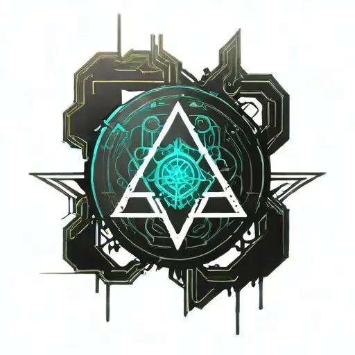 Religious tattoo design idea