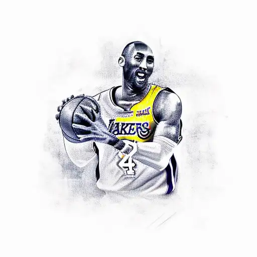 Kobe Bryant tattoo design idea