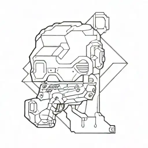 Call of duty black ops 2 tattoo design idea